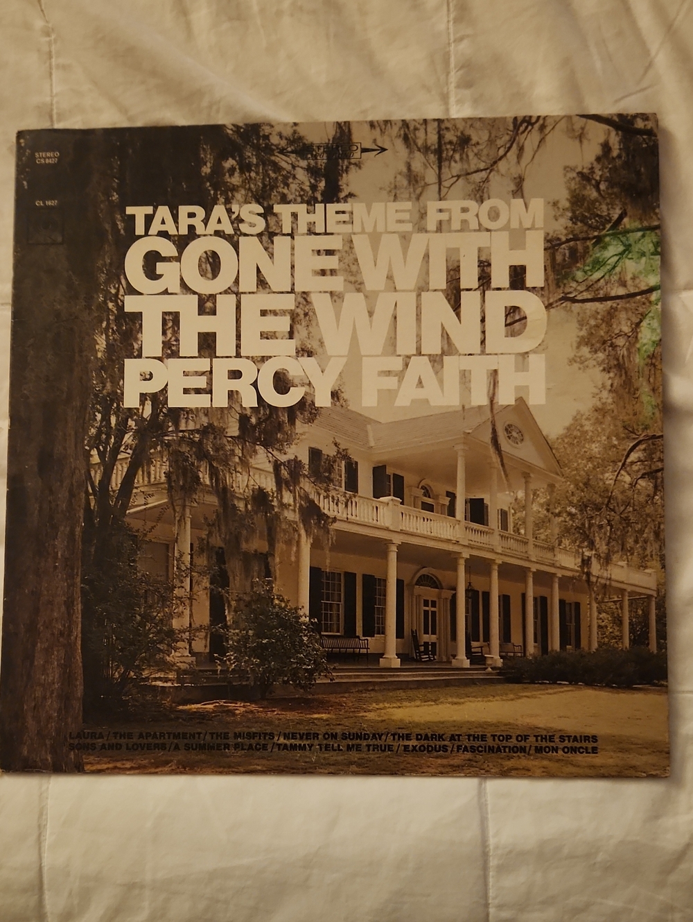 'Gone With The Wind: Tara's Theme' Vintage Album -- Record Great/cover Has Wear